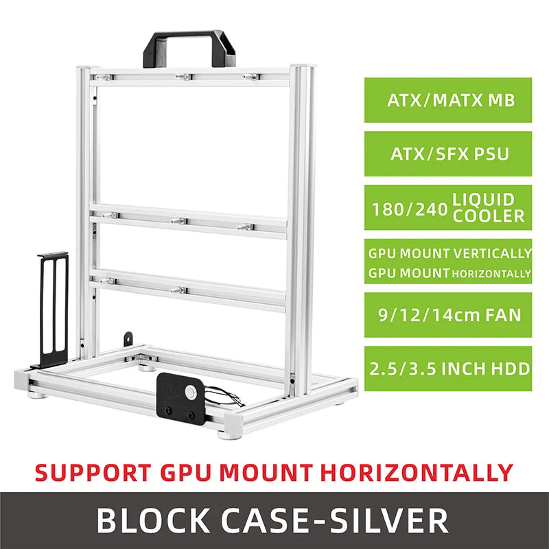 Gabinete Aberto METALFISH BlockCase