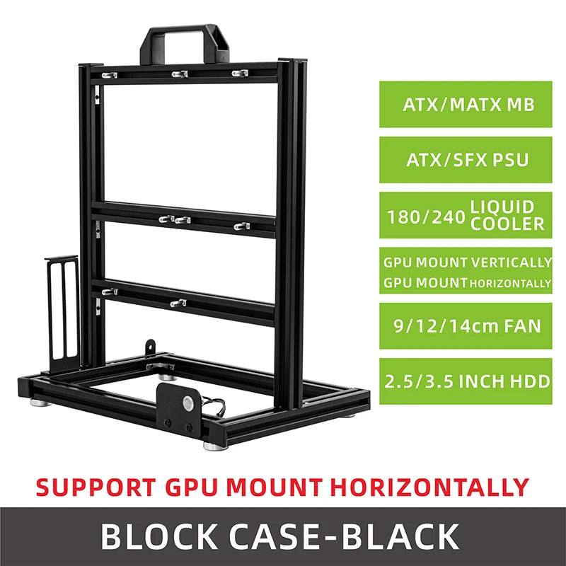 Gabinete Aberto METALFISH BlockCase