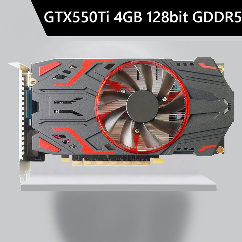 GTX 550 Ti 4GB GDDR5: Placa de Vídeo para Jogos!