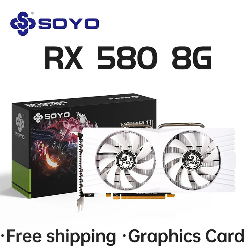 Placa de Vídeo RX 580 8G