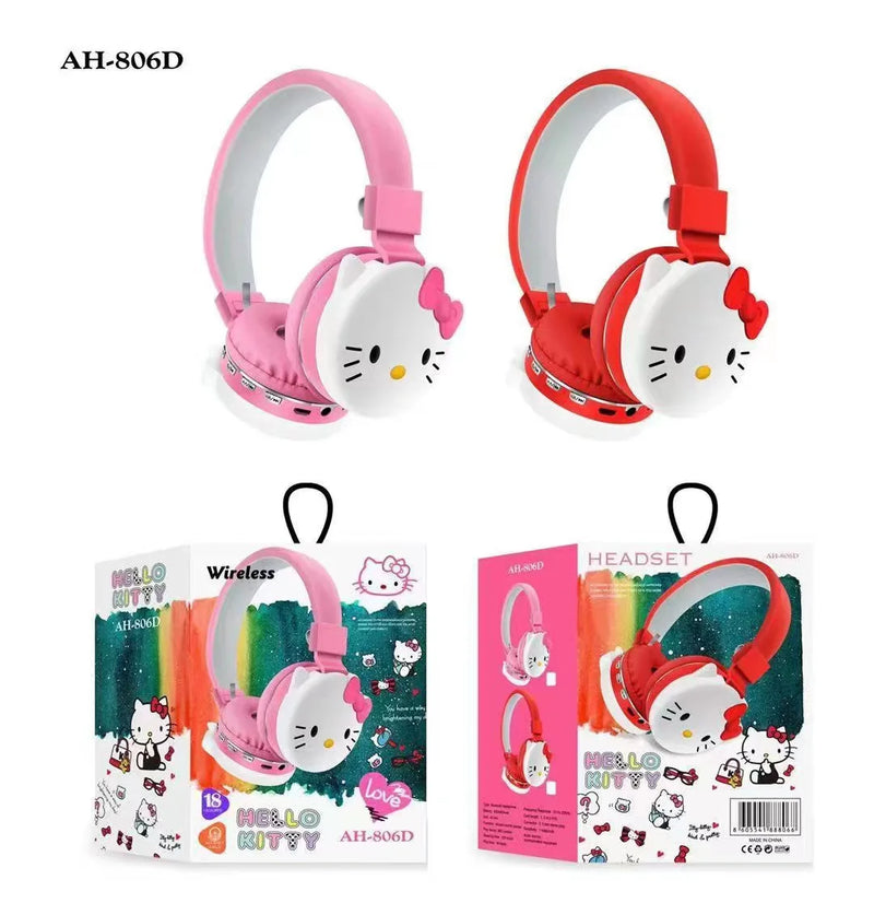 Fone Bluetooth Sanrio Hello Kitty e Kuromi