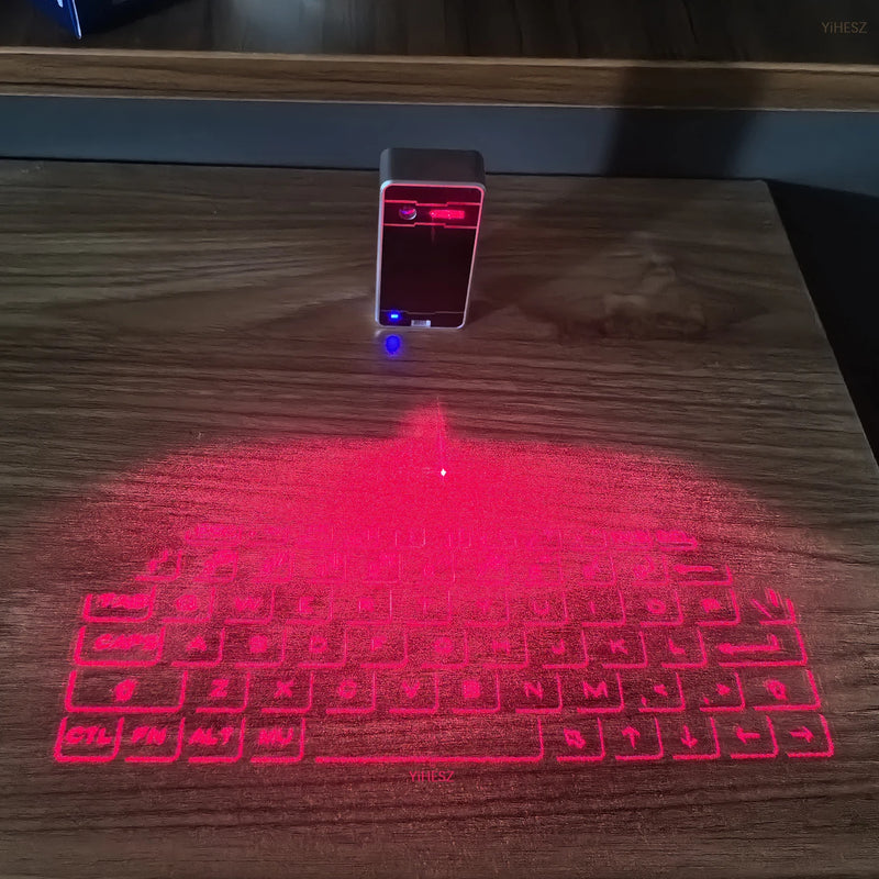 Teclado Virtual a Laser Bluetooth