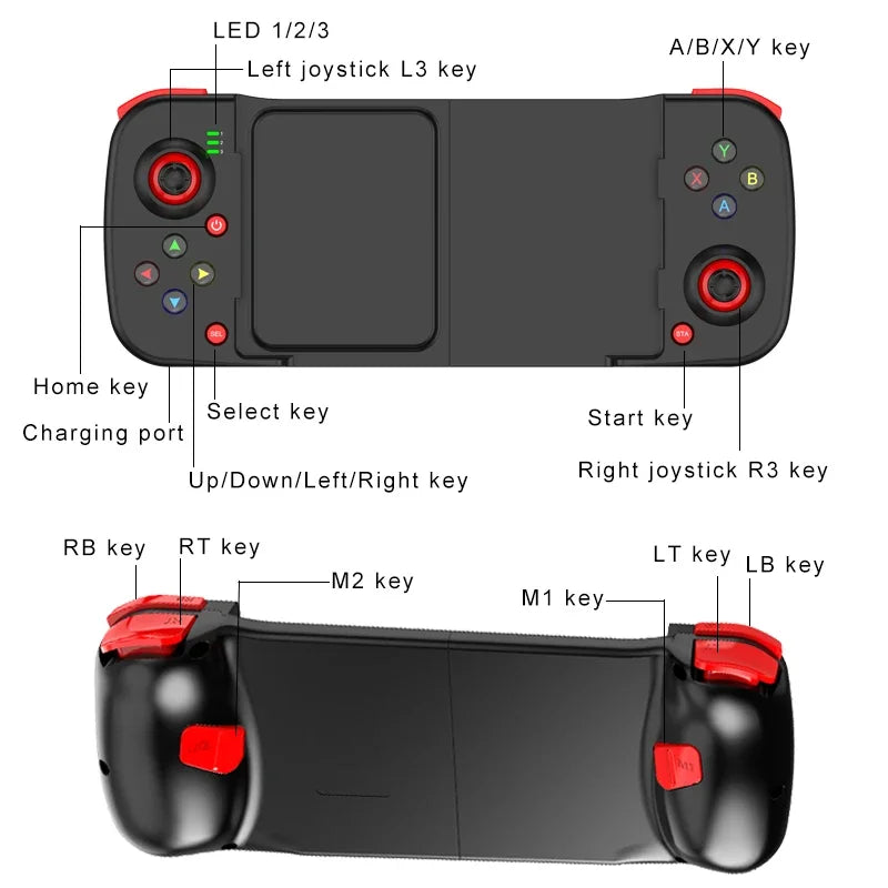 Controle Gamepad D3 para Celular