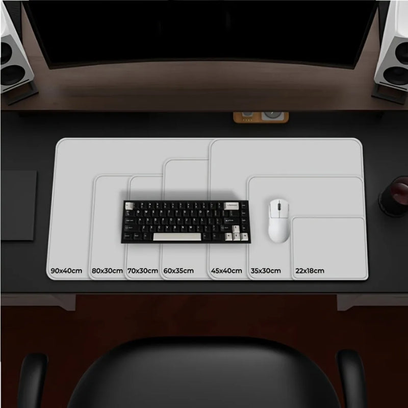 Mouse Pad Grande Preto e Branco