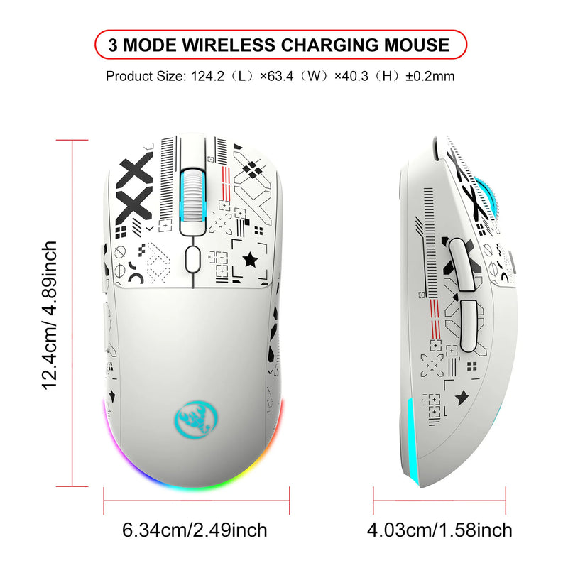 Mouse Gamer RGB Sem Fio