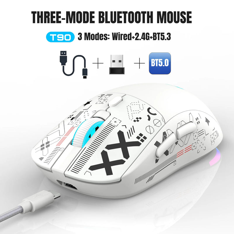 Mouse Gamer RGB Sem Fio