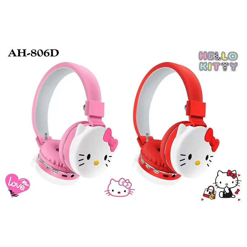 Fone Bluetooth Sanrio Hello Kitty e Kuromi