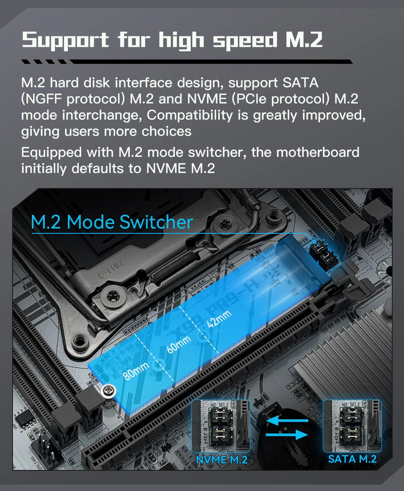 Kit X99 Machinist: LGA 2011-3, 16GB DDR4, NVMe