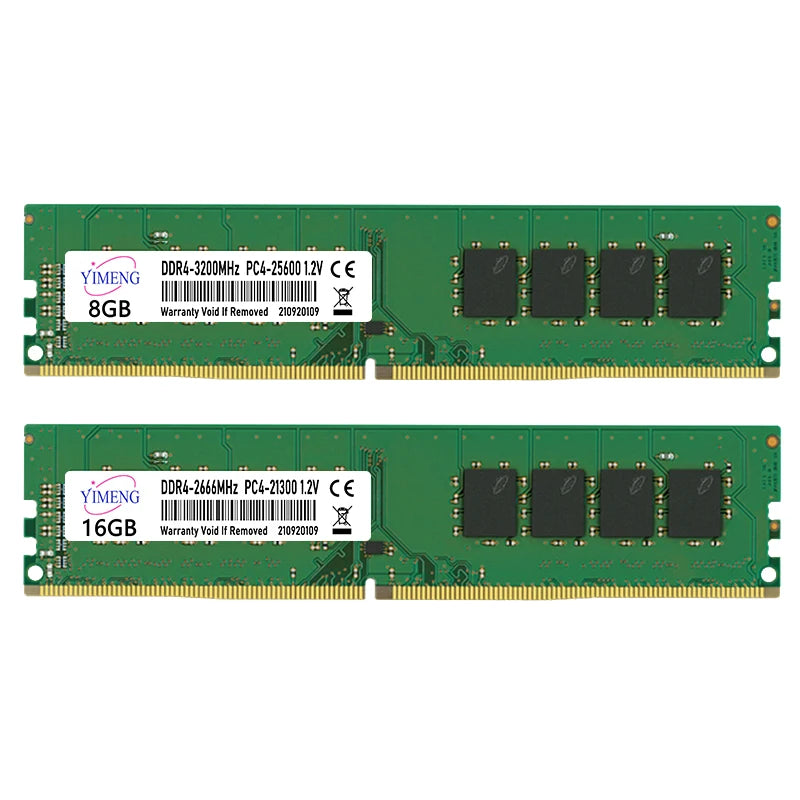 Memória RAM DDR3/DDR4 para Desktop