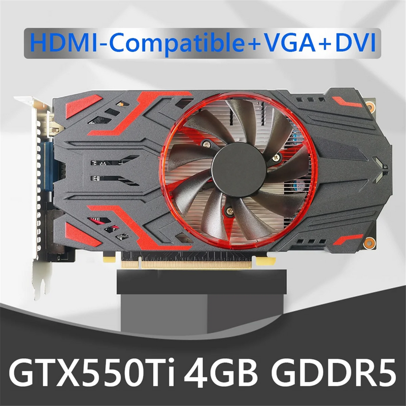 GTX 550 Ti 4GB GDDR5: Placa de Vídeo para Jogos!