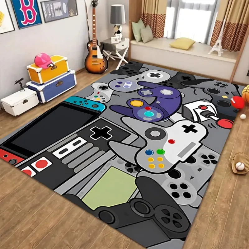 Tapete Decorativo com Estilo Gamer