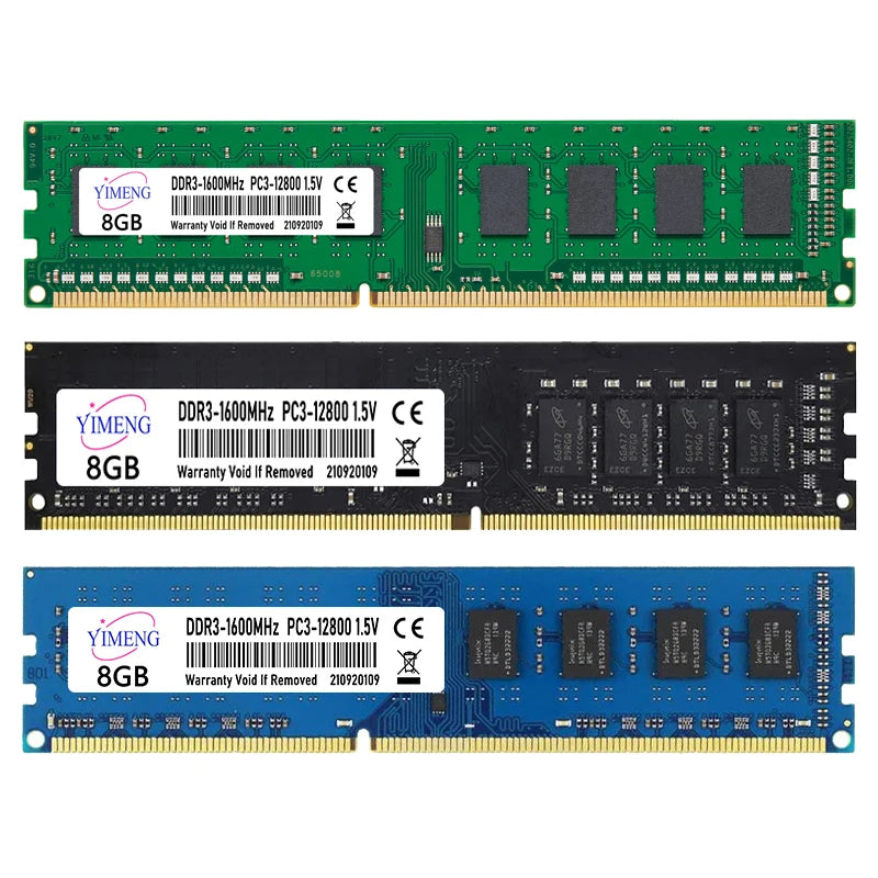 Memória RAM DDR3/DDR4 para Desktop